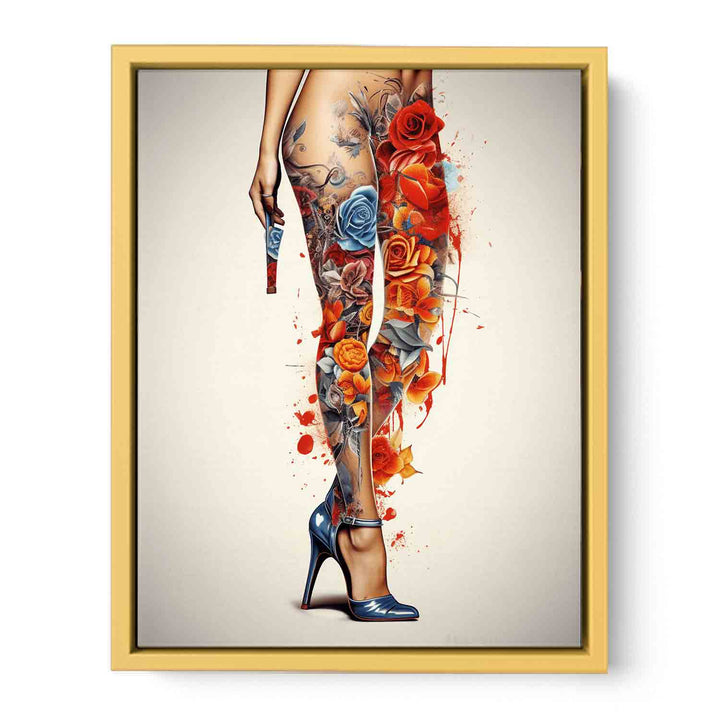 Legs Modern Art Painting   Poster