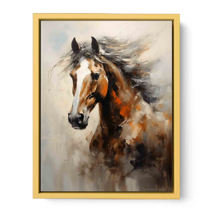  Modern Horse Art Painting   Poster