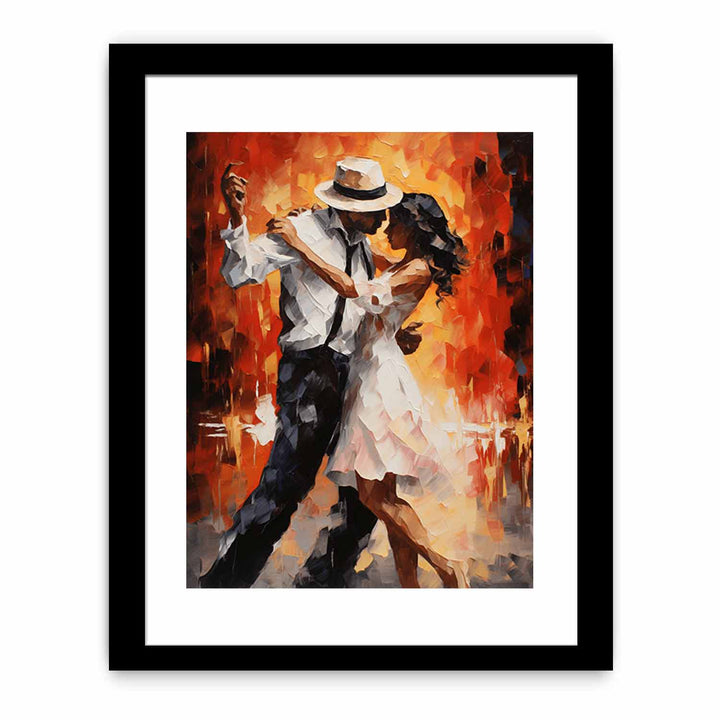 Modern Art  Couple Dancing Painting