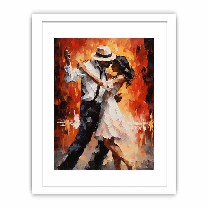 Modern Art  Couple Dancing Painting