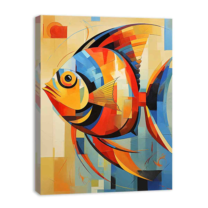 Fish Modern Art Painting