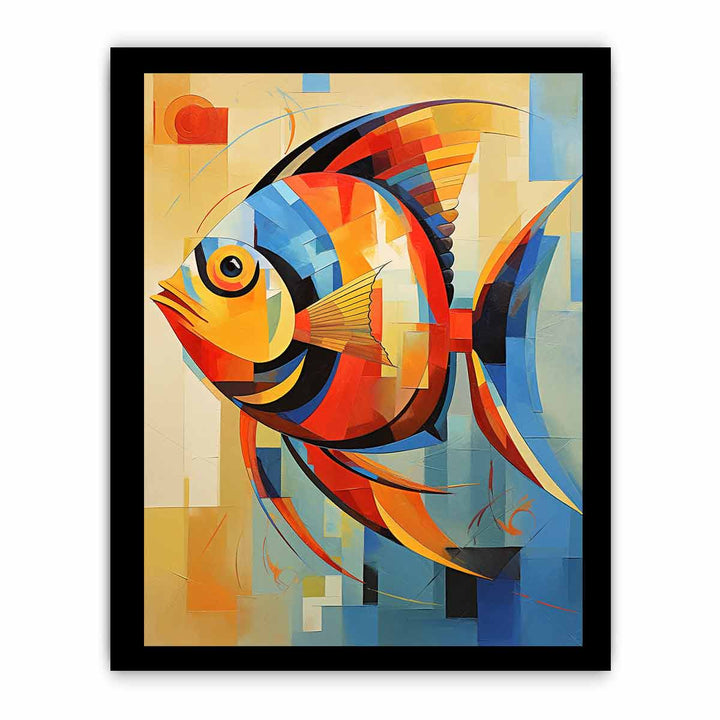 Fish Modern Art Painting