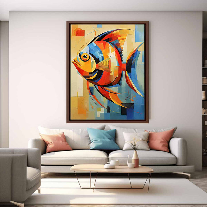 Fish Modern Art Painting