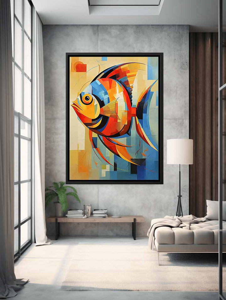 Fish Modern Art Painting