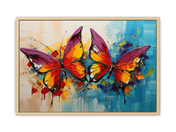 Modern Butterfly Art Painting