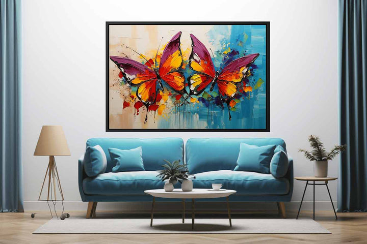 Modern Butterfly Art Painting