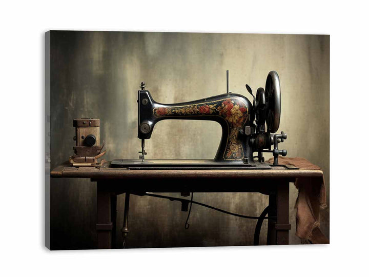 Cloth Machine Modern Art Painting