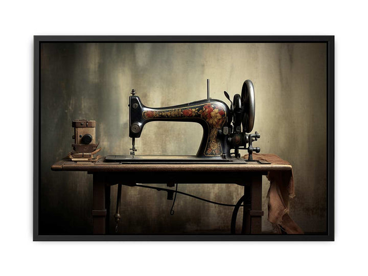 Cloth Machine Modern Art Painting