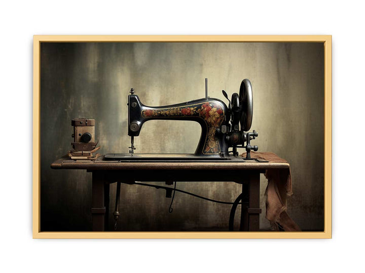 Cloth Machine Modern Art Painting