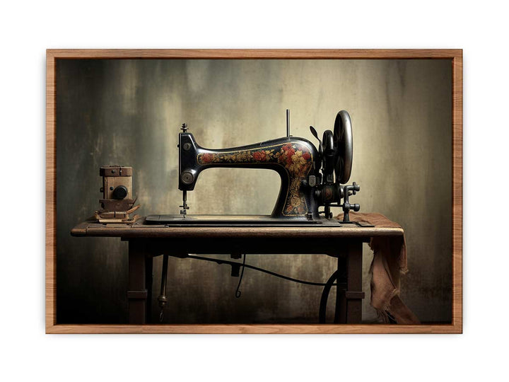 Cloth Machine Modern Art Painting