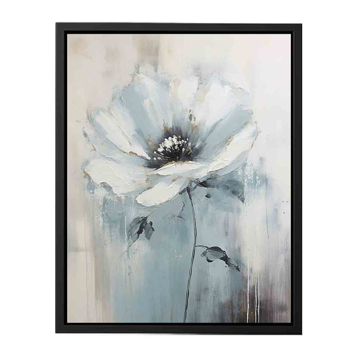 White Flower Art Painting  