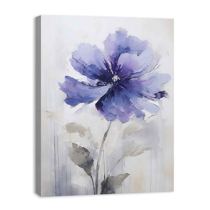 Blue Flower Painting  