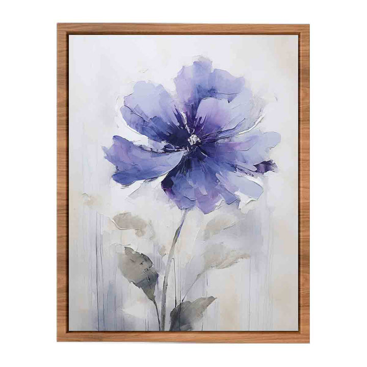 Blue Flower Painting  