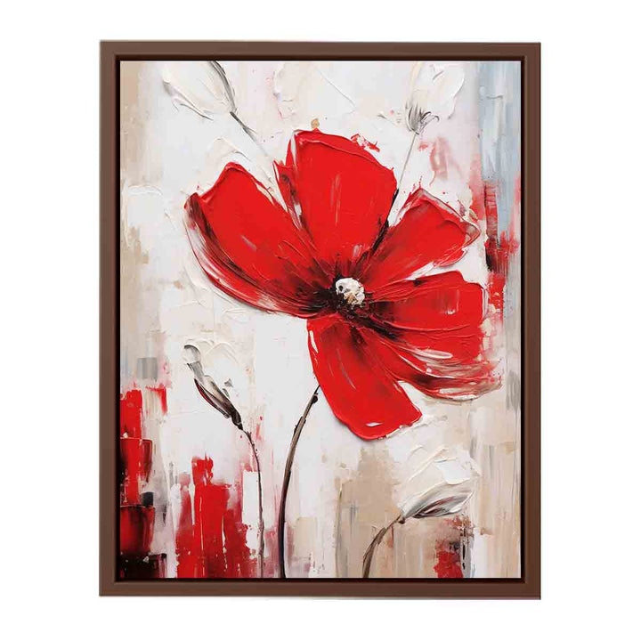 Flower Red Painting