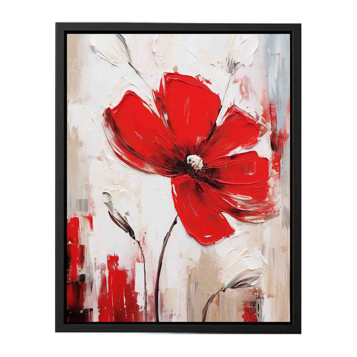 Flower Red Painting