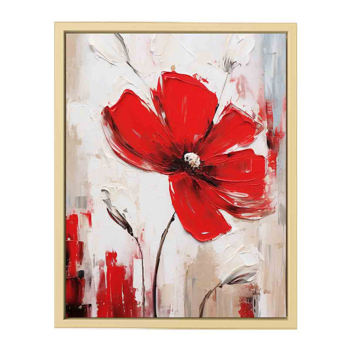 Flower Red Painting