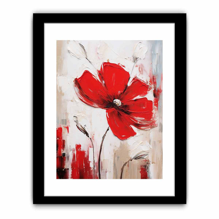 Flower Red Painting