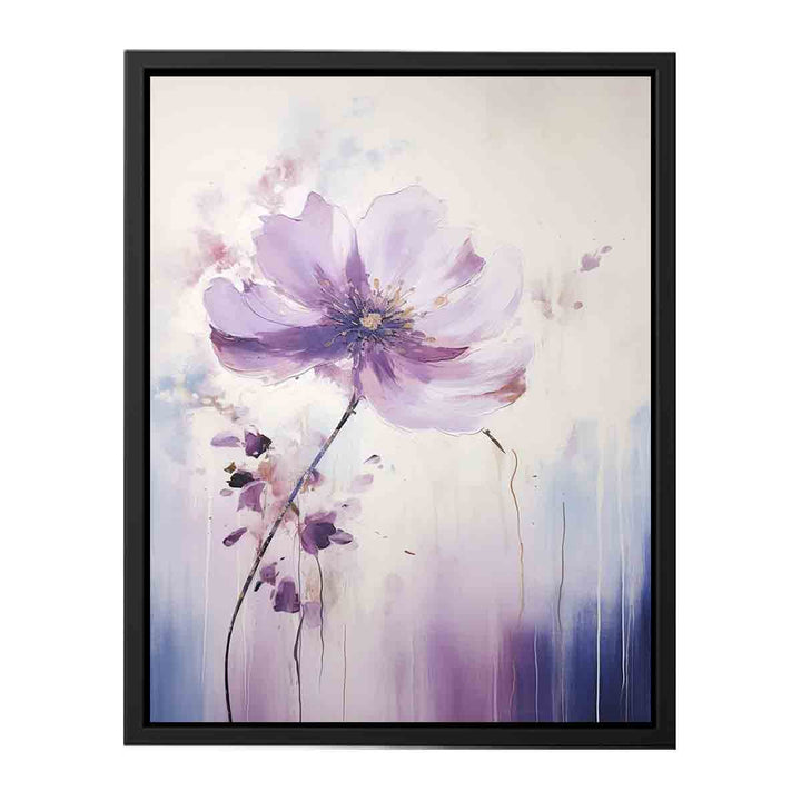 Flower Purple Painting  