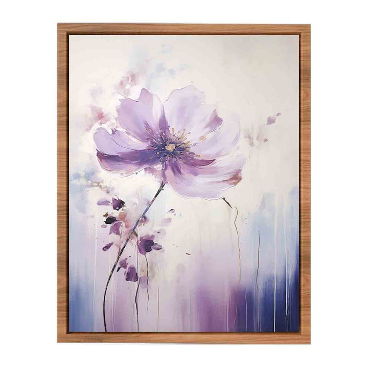 Flower Purple Painting  