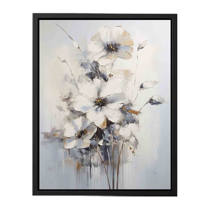 Flower Grey Painting