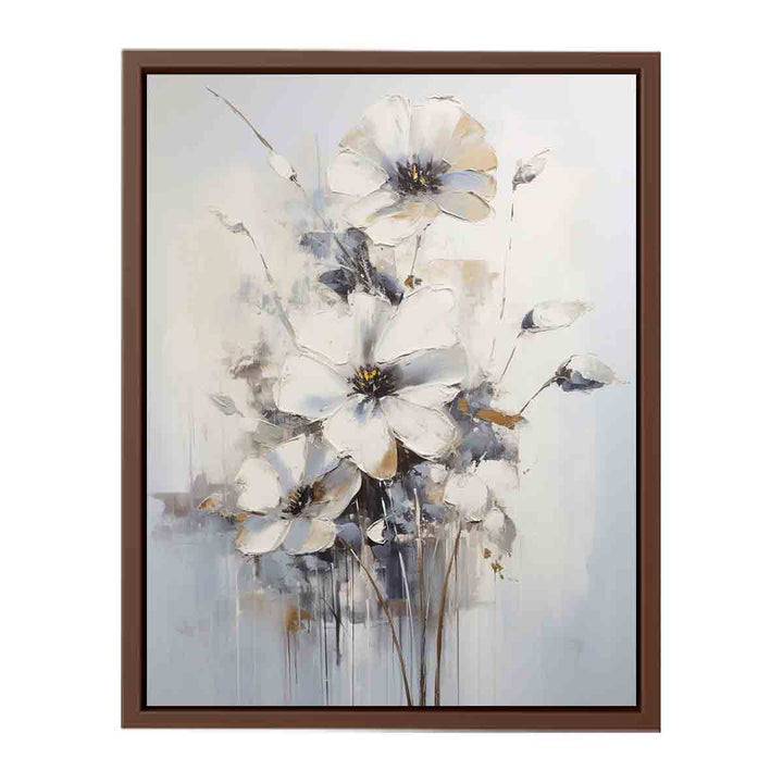 Flower Grey Painting