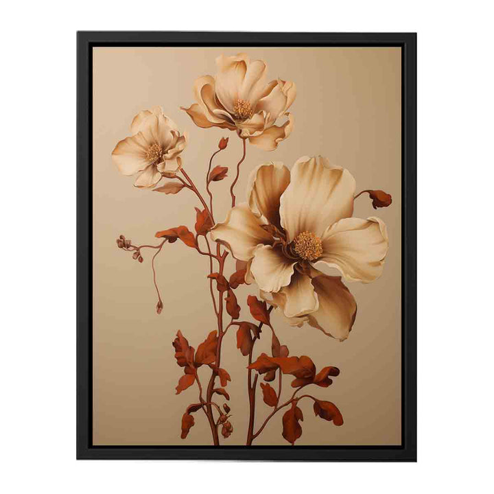 Brown Flower Painting  