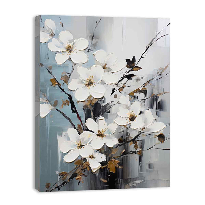 Flower White Painting