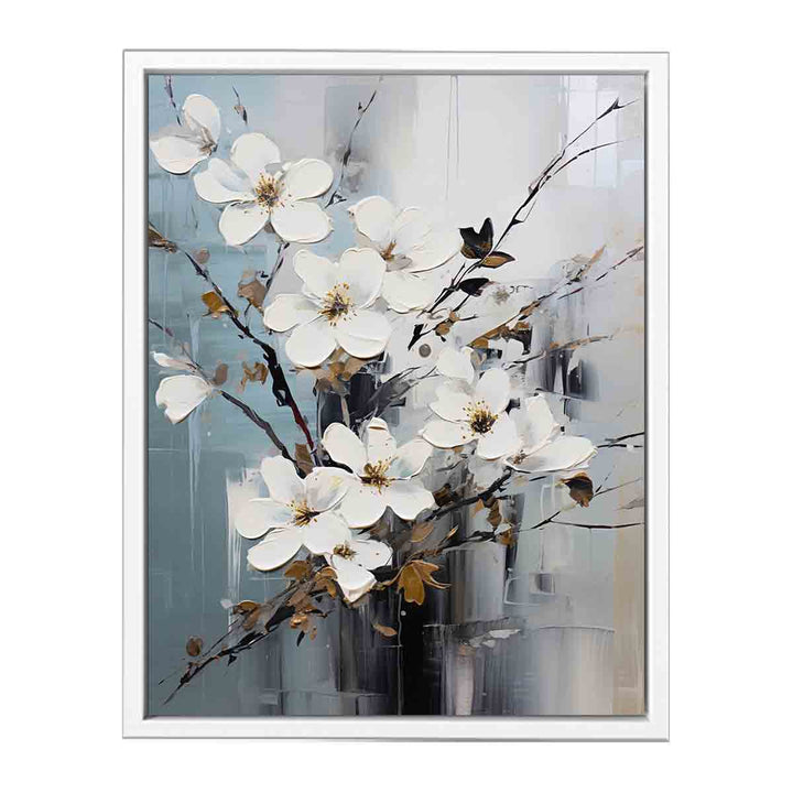 Flower White Painting