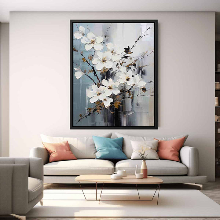 Flower White Painting