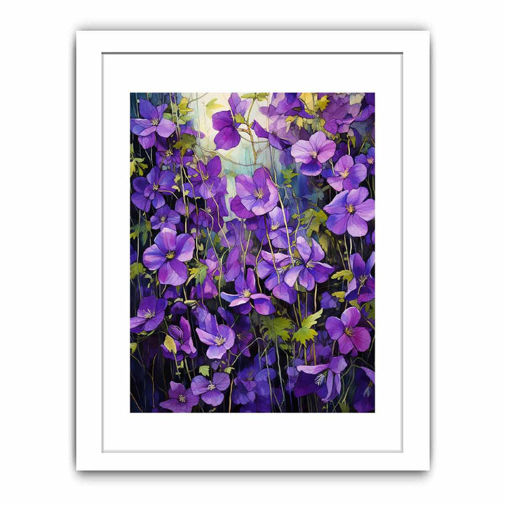 Flower Painting Purple