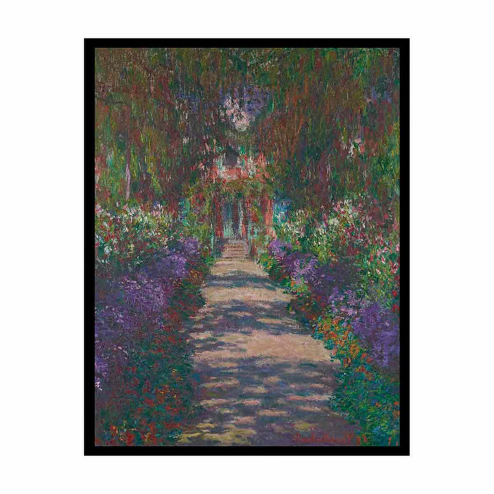 A Pathway in Monet's Garden in Giverny