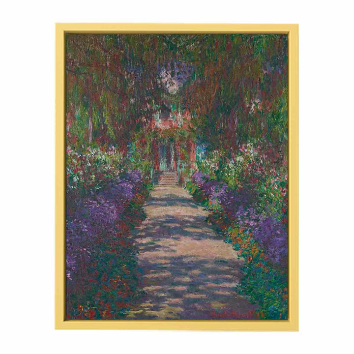 A Pathway in Monet's Garden in Giverny