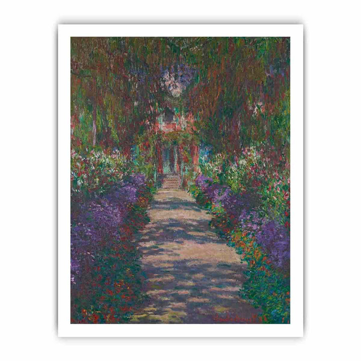 A Pathway in Monet's Garden in Giverny