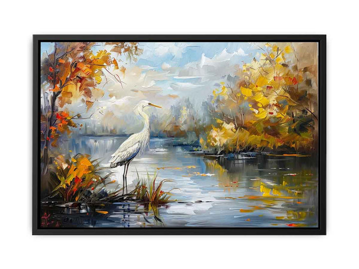 Bird  Landscape  Painting