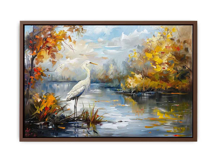 Bird  Landscape  Painting