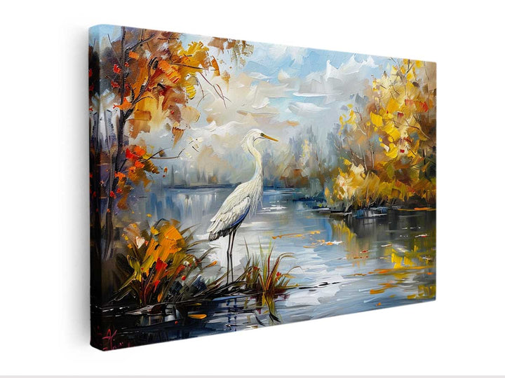 Bird  Landscape  Painting