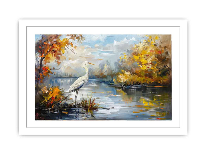 Bird  Landscape  Painting