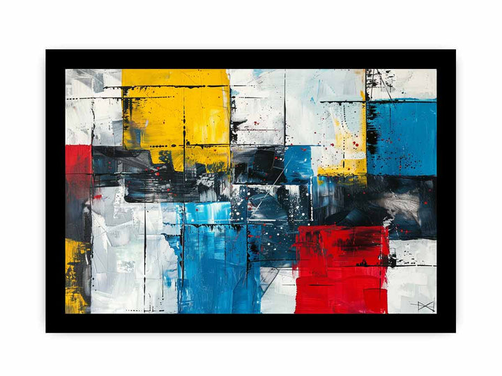 Modern Urban Abstract Painting