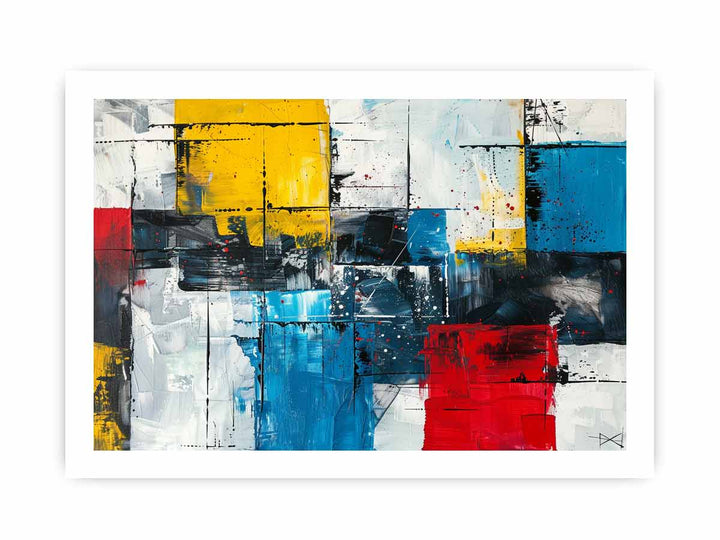 Modern Urban Abstract Painting