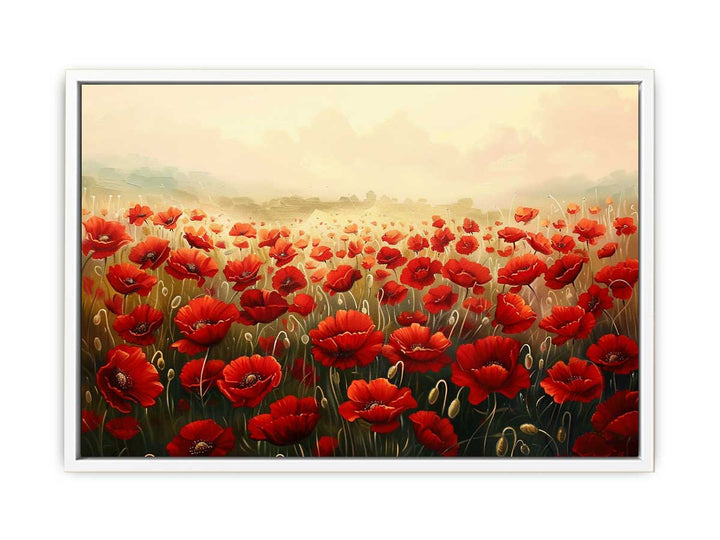 Poppy Field Painting