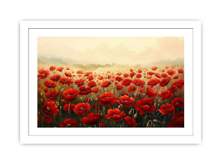 Poppy Field Painting