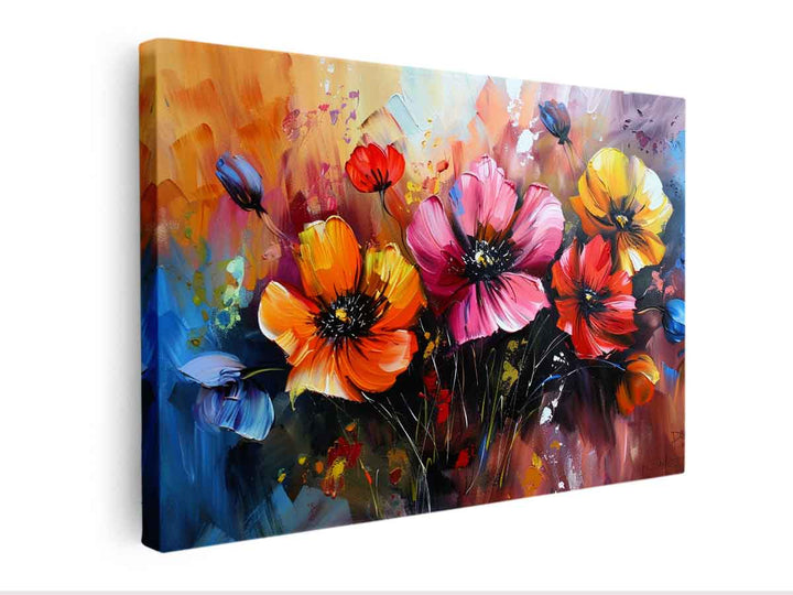 Colorful Floral Painting