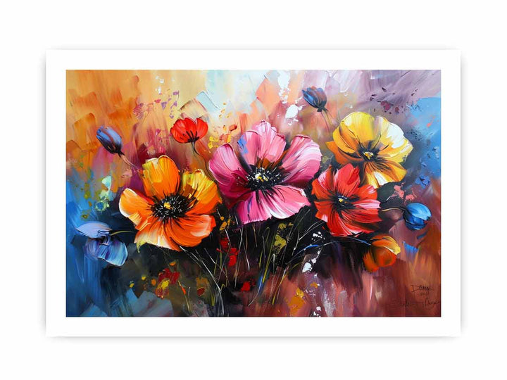 Colorful Floral Painting