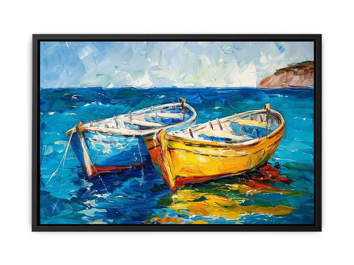 Boats Painting