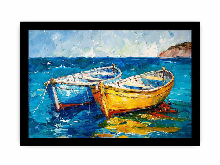 Boats Painting