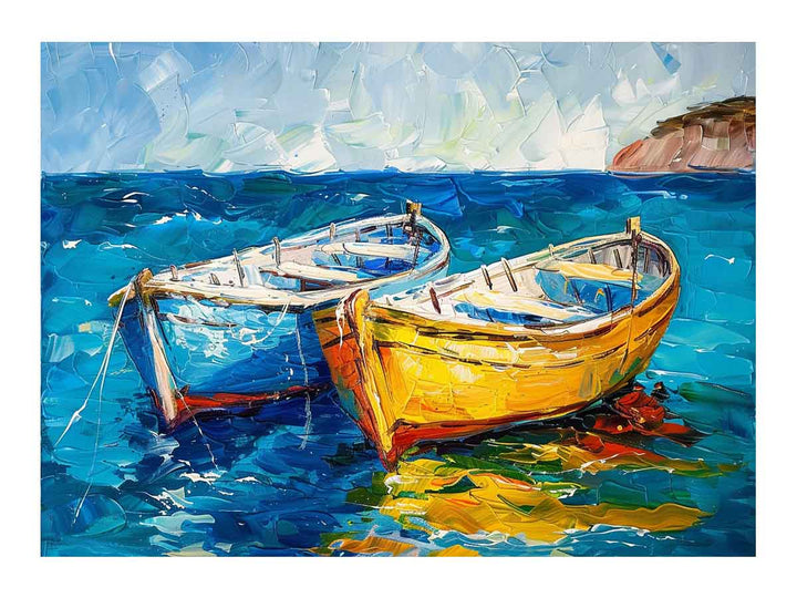 Boats Painting