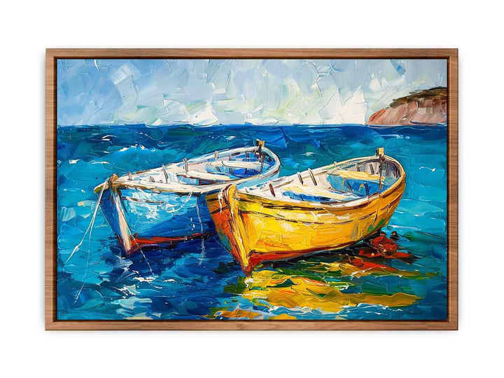 Boats Painting