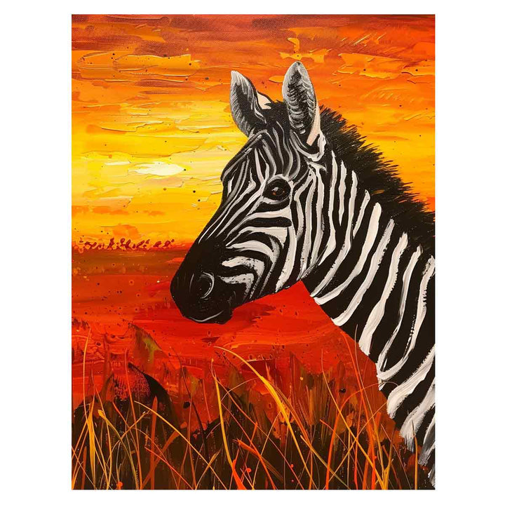 Zebra Painting