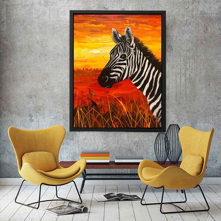 Zebra Painting