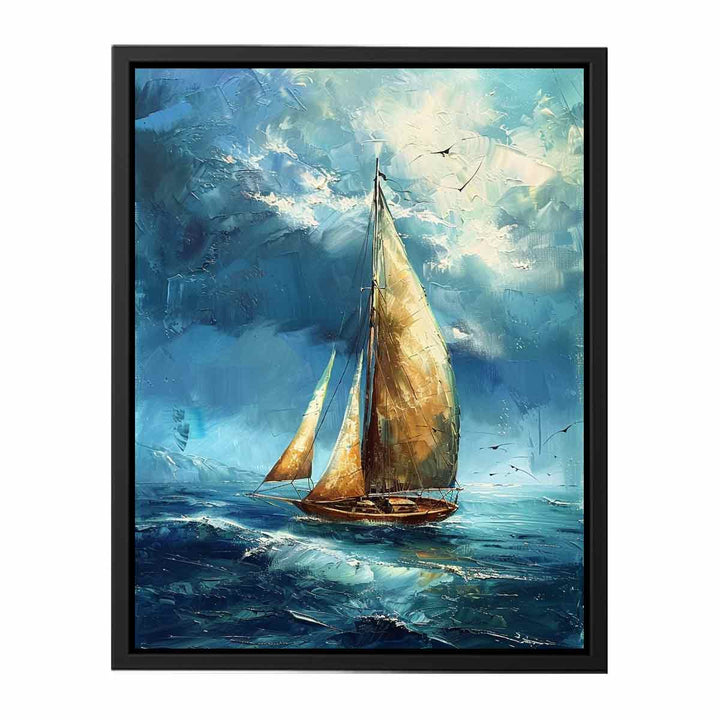 Sailing Boat  Painting